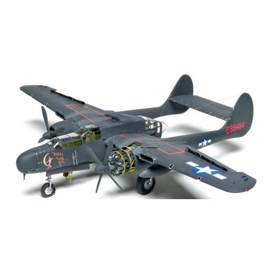 Eduard P-61C exterior Manual