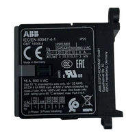 ABB Emax 2 IEC 60947 Manual
