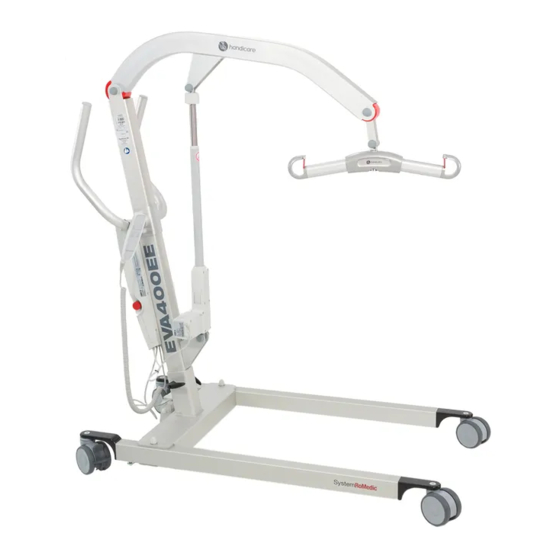 Handicare SystemRoMedic Eva400 User Manual