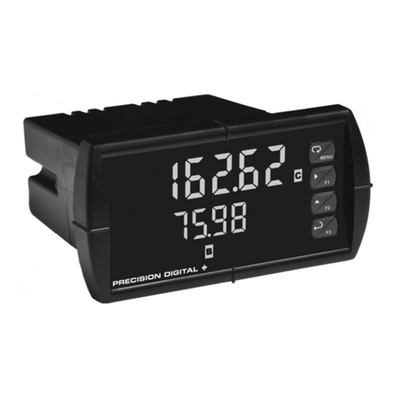 Precision Digital Corporation PROVU PD6262 Instruction Manual