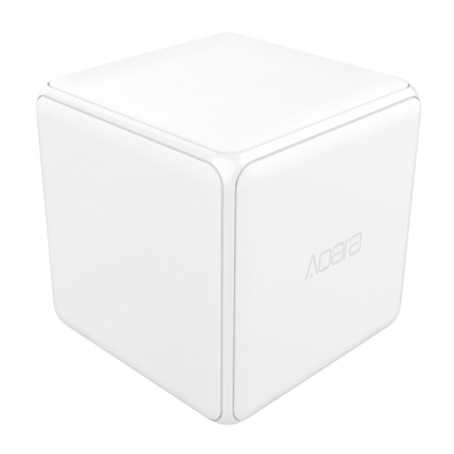 Aqara Cube - Smart Wireless Controller Quick Start Guide