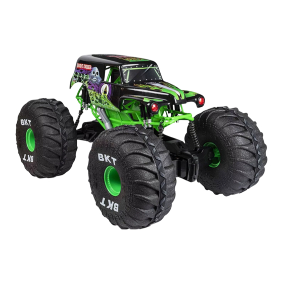 Monster Jam MEGA GRAVE DIGGER Instructions Manual