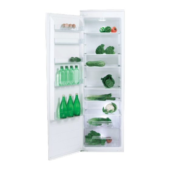 CDA FW821 Built-In Larder Fridge Manuals