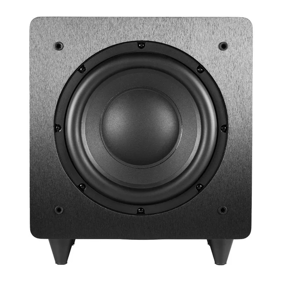 Origin Acoustics Bassic V10 Installation Manual