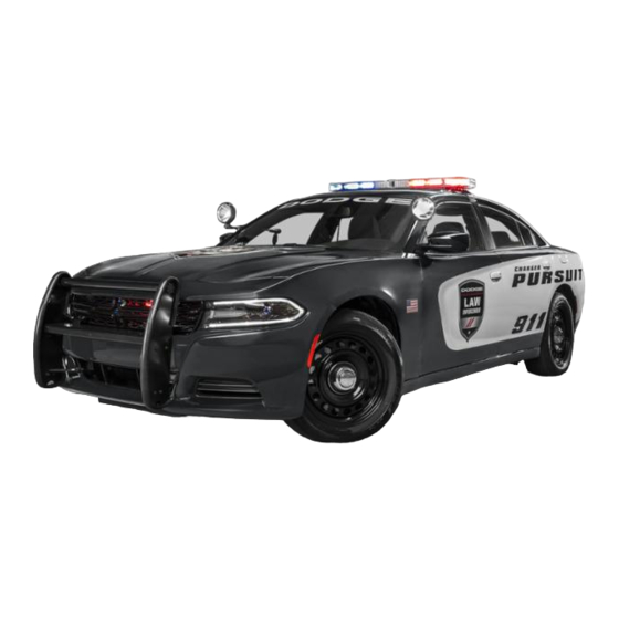 Dodge Charger Police 2016 Owner's Manual Supplement