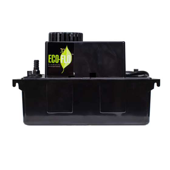 Eco-Flo CDSP-20 Owner's Manual