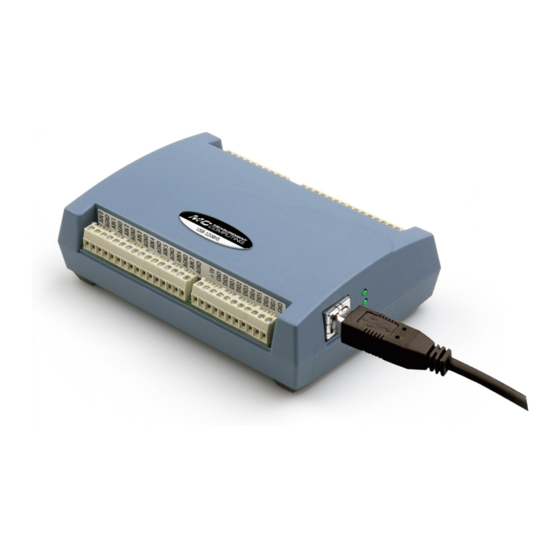 Measurement Computing USB-1208HS User Manual