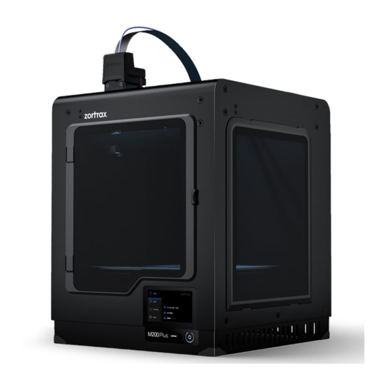 zortrax M200 Plus Manual Platform Calibration