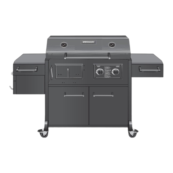 Brinkmann CHARCOAL SMOKER CHARCOAL GRILL Manuals