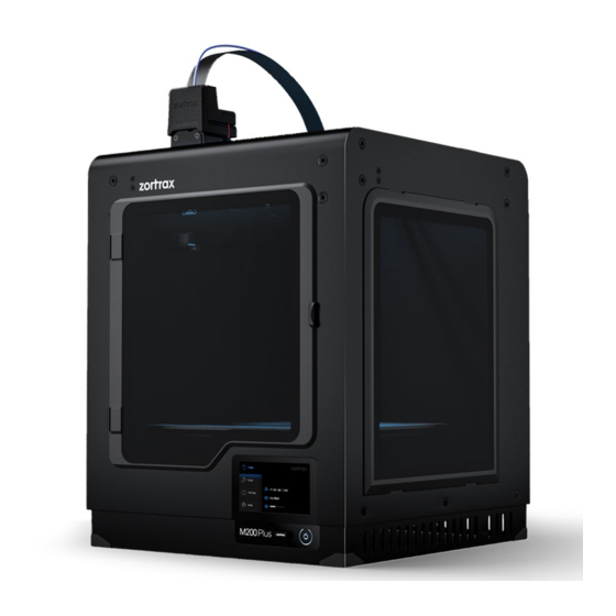 zortrax M200 Plus Troubleshooting: Camera Preview Is Blurred