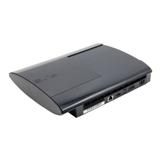 Sony PS3 CECH-4308 Series Quick Start Manual