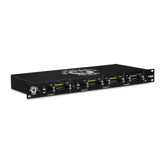 Black Lion Audio B12A Quad Owner's Manual
