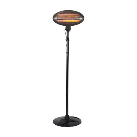 Perel PHS2000 Electric Patio Heater Manuals