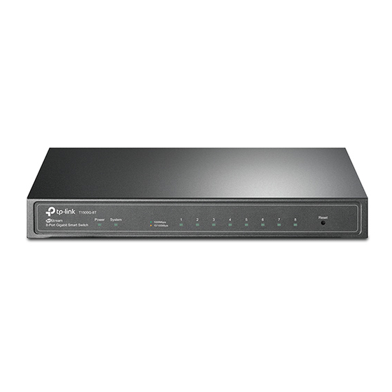 TP-Link Jetstream T1500G-8T User Manual