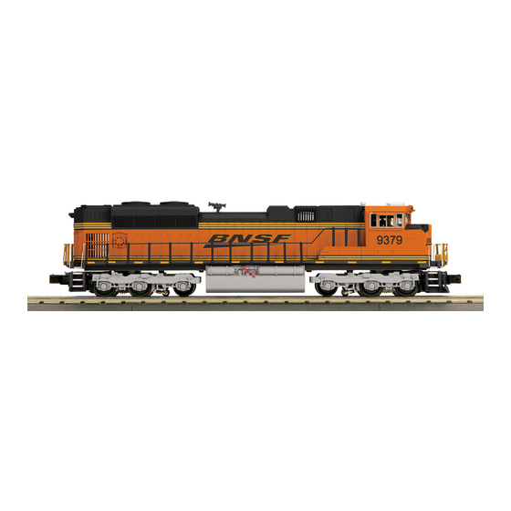 MTHTrains Rail King RKS SD70ACE Diesel Engine Operator's Manual
