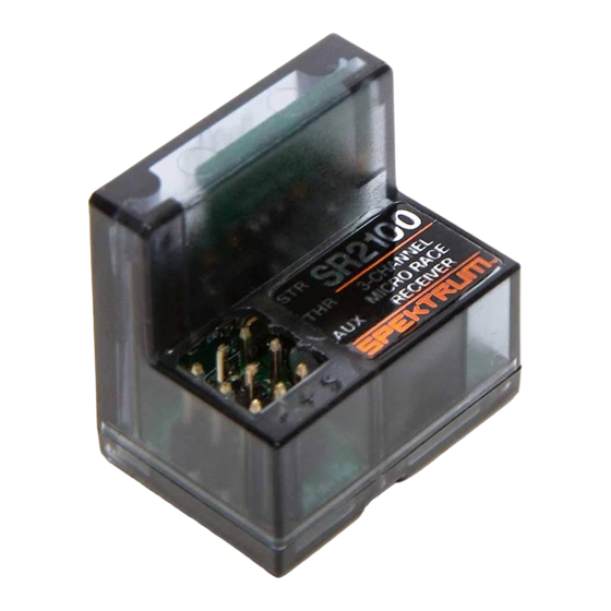 Spektrum SR2100 Instruction Manual