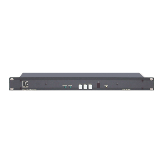 Kramer VP-701SC User Manual
