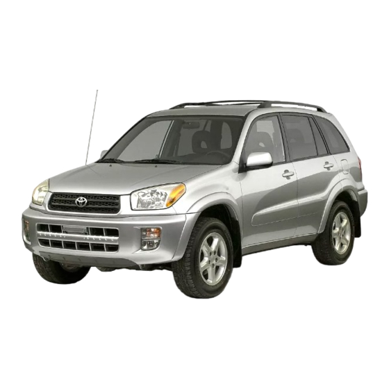 Toyota RAV4 2003 Manual