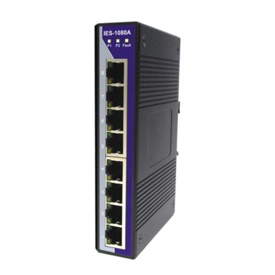 ORiNG IES-1050A Series User Manual