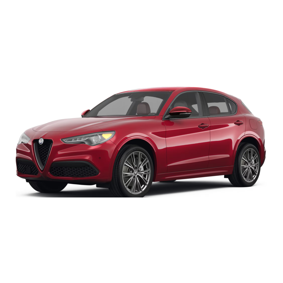 Alfa Romeo STELVIO 2024 Manual