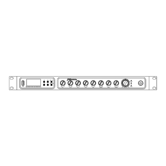 Audiophony PA COMBO120Evo Manuals