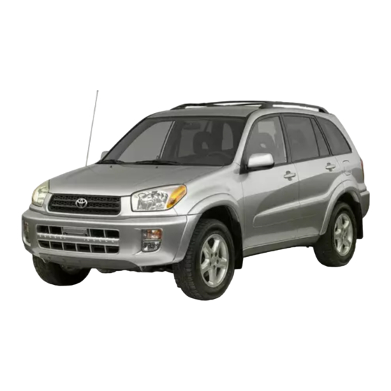 Toyota RAV4 2003 Operating Manual