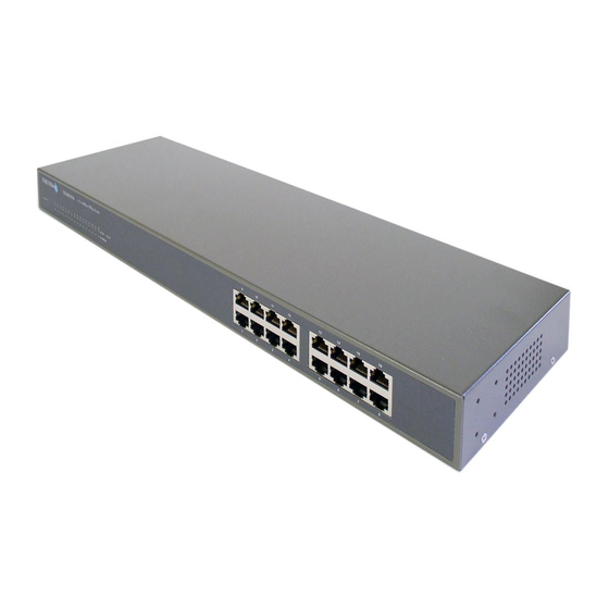 TRENDnet TE100-S16 User Manual