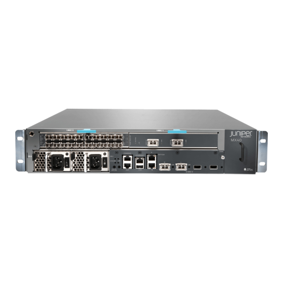 Juniper JUNOS OS 10.4 Manual