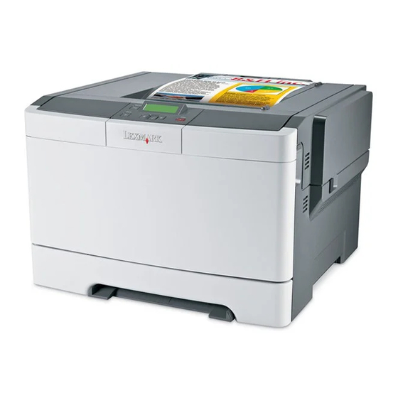 Lexmark C543DN Manual