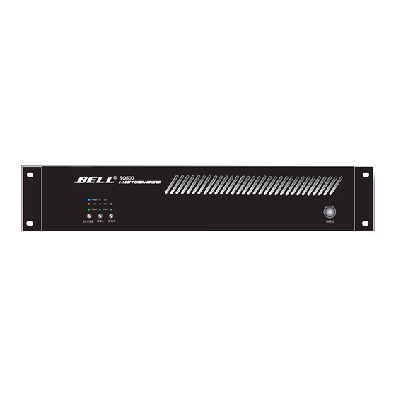 Bell SQ600 Manual