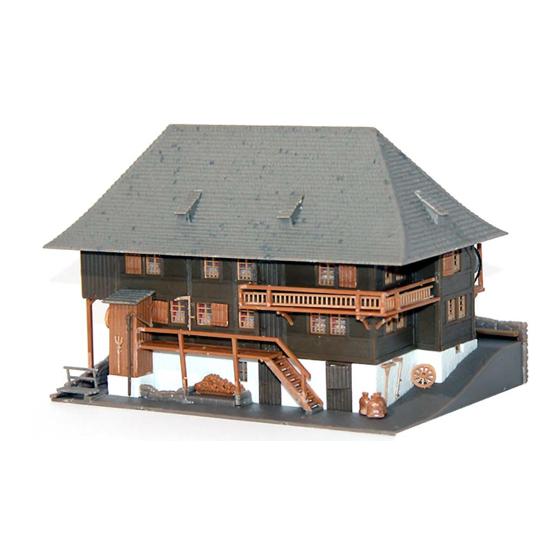 User Manuals: Faller 232257 Black Forest Mill