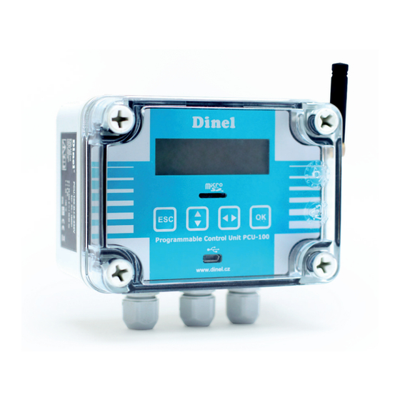 Dinel PCU–100 Annex To The User Manual