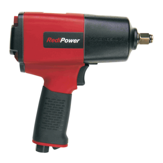 Chicago Pneumatic RediPower RP8250 Series Manuals