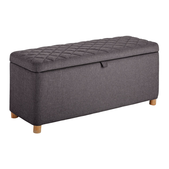 Argos Hygena Large Fabric Ottoman Quick Manual