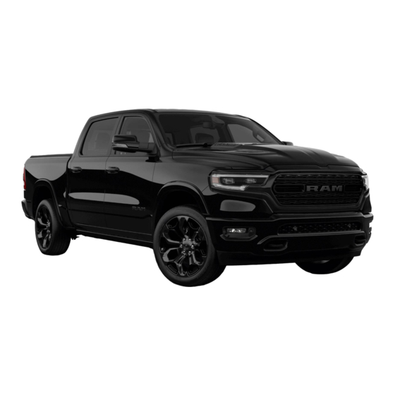 RAM  1500 2019 Manual