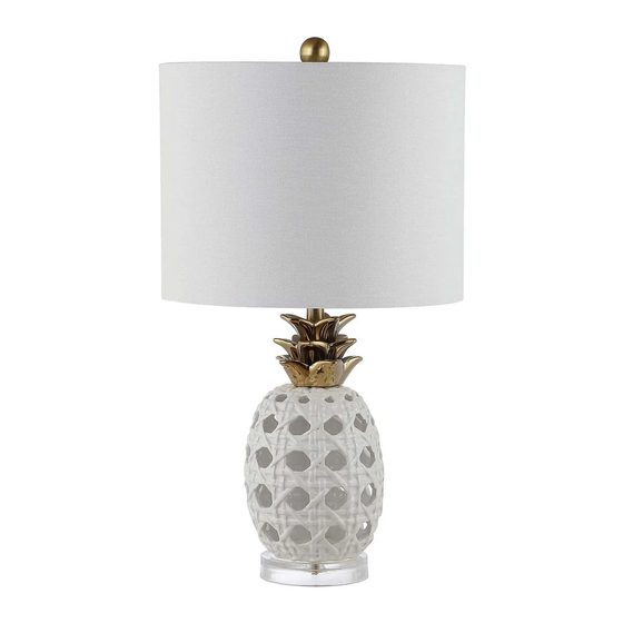 Safavieh Lighting SONNY TBL4357 Manual