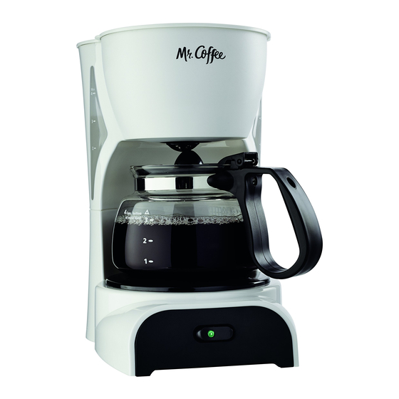 Mr. Coffee DR4 User Manual