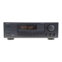 Onkyo TX-SV434 Instruction Manual