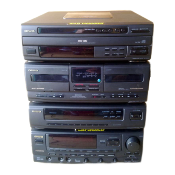 Aiwa Z-D3200M Operating Instructions Manual