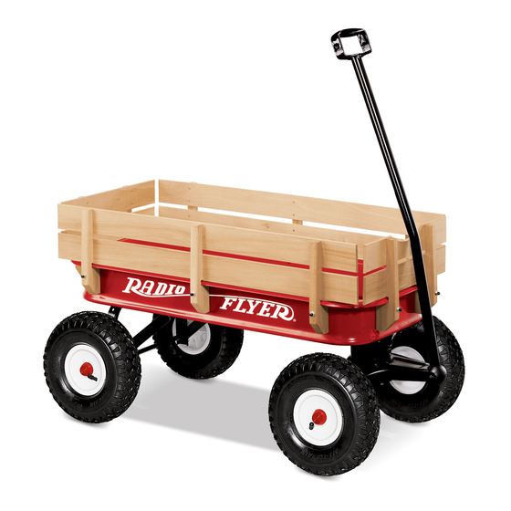 Radio Flyer All Terrain Wagon 22W Assembly Instructions