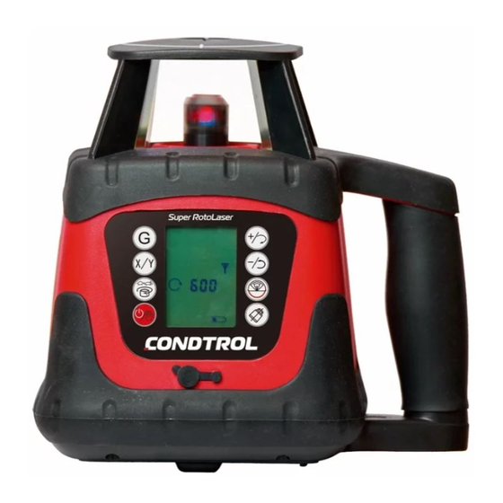 CONDTROL SuperRotolaser User Manual