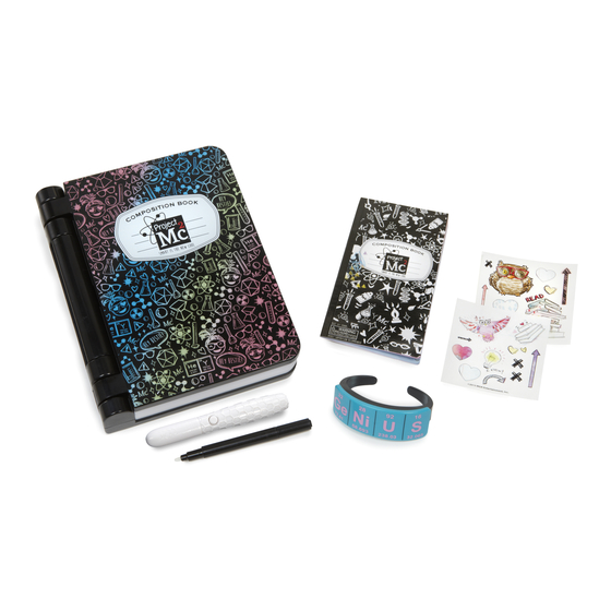 MGA Entertainment Project MC2 A.D.I.S.N. JOURNAL Quick Start Manual