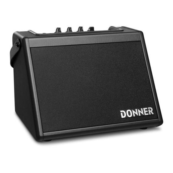 Donner DDA-20 User Manual