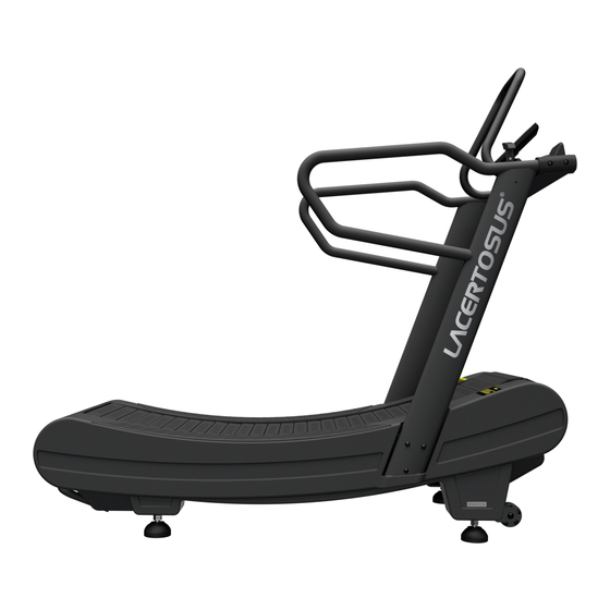 Lacertosus Power Runner Curved Treadmill Manuals
