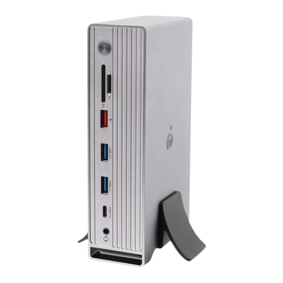 IOGear Dock Pro GUD3C4K4 Quick Start Manual