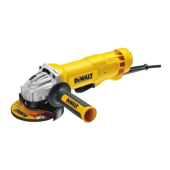 DeWalt DWE4213 Original Instructions Manual