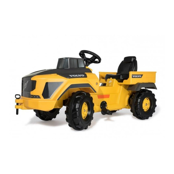 Rolly Toys Rolly Truck 881000 Quick Start Manual