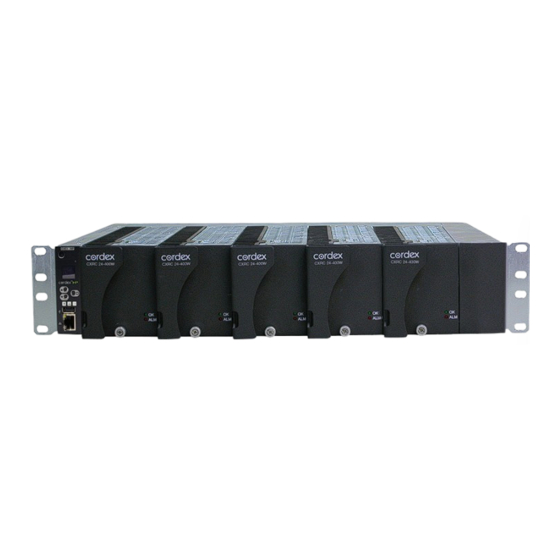 Alpha Technologies Cordex 24-400W Technical Manual