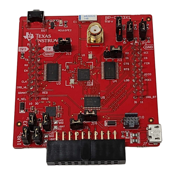 Texas Instruments BP-CC3301 User Manual