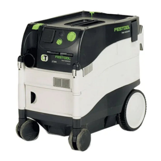 Festool CT 33 E Assembly Manual